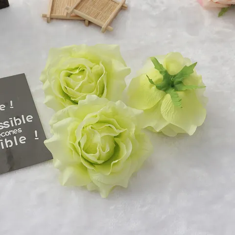 Kunstmatige Zijden Stof Roos Bloemhoofden Realistische Valse Rozenkoppen Bulk Bloemen Voor Bruiloft Muur Bloemenbal DIY Ambachten Achtergrond Huis Feest Decoratie