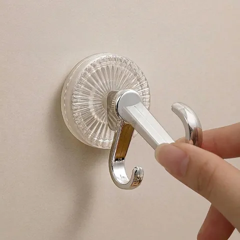 Strong Vacuum Suction Cup Hook Heavy Duty Stainless Steel No Drilling Wall Hook For Bathroom Kitchen Towel Robe Bag Hanger