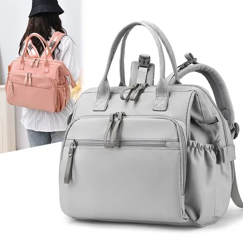 Große Kapazität Multifunktionale Wickeltasche Wasserdichtes Oxford Gewebe Rucksack Für Mütter Baby Flaschen Isolierung Reisen