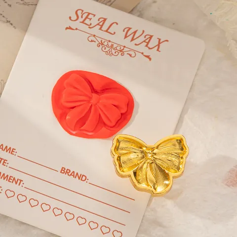 Cabezal de Sello de Lacre de Aleación Vintage Patrón de Corazón Floral Retro Sobre Invitación de Boda Decoración Artesanal DIY Accesorio de Sello