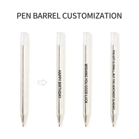 Vintage Natural Goose Feather Ballpoint Pen Gold Leaf Decoration Metal Writing Pen With Gift Box For Stationery Gift