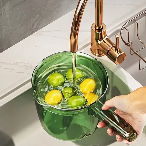 Cucharón de Agua Transparente Gran Capacidad Plástico Engrosado Mango Largo Cuchara de Agua Con Pico Para Cocina Baño Hogar Uso Diario