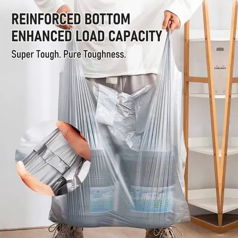 Large Capacity PE Moving Packing Bag Thickened Waterproof Dustproof Storage Bag For Clothes Quilts Home Organizer Set