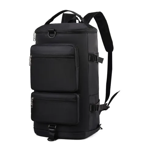 Large Capacity Travel Bag Waterproof Backpack For Men Women Gym Sport Duffel Bag With Independent Shoe Compartment Oxford Cloth Carry On Luggage Backpack