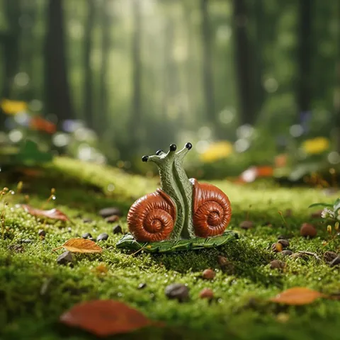 American Country Resin Snail Figurine Couple Snail Garden Decoration Animal Sculpture For Outdoor Lawn Patio Home Ornament