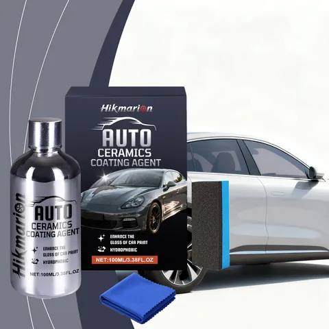 Keramikbeschichtungsmittel Autolack Hochglanz Hydrophob Nano Spray Schutz Flüssig Polieren Lackpflege Wartungsset