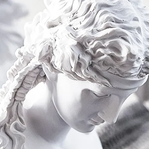 Mini Greek Mythology Figure Statue David Venus Apollo Bust Sculpture Resin Ornaments For Home Decor Art Sketching Props