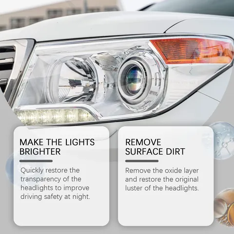 Auto Scheinwerfer Restaurierung Set Polier Pflege Set Fahrzeug Lampen Renovierung Beschichtung Mit Reinigungstuch Licht Pflege Kit
