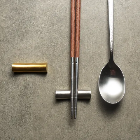 304 Stainless Steel Pillow Shape Chopstick Rest Minimalist Spoon Holder For Hotel Restaurant Home Tableware Decor Accessories