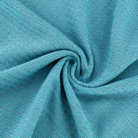 Moderno Elegante Tela de Poliéster Estilo Tweed Tejido Cardado Material a Cuadros Con Hilo Metálico Brillante Para Ropa Vestido Traje Costura Artesanía Decoración Hogar DIY