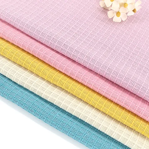 Moderne Élégant Tissu en Polyester Style Tweed Tissu Cardé Matériau À Plaid Avec Fil Métallique Scintillant Pour Vêtements Robe Costume Couture Bricolage Décoration Maison