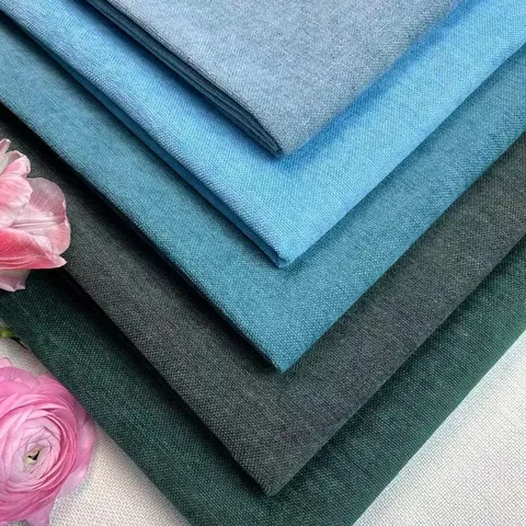 Granular Chenille Fabric Thickened Polyester Upholstery Material For DIY Sofa Cover Pillows Tablecloth Soft Solid Color Velvet Fabric