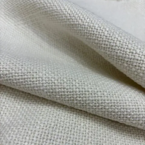 Natural Cotton Linen Blend Fabric Woven Texture Solid Color Plain Material For Home Decor Sewing Apparel Garment Crafting