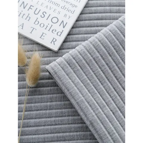Getextureerde Verticale Streep Chenille Stof Per Meter Zwaargewicht Slijtvaste Bekledingsstof Voor Bankhoes Kussen Woondecoratie