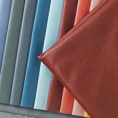 Wasserdicht Technischer Stoff Kunstleder-Textur Polyester Bezugsstoff Für Sofa Kissen DIY Nähen Weich Heimdekoration Tuch