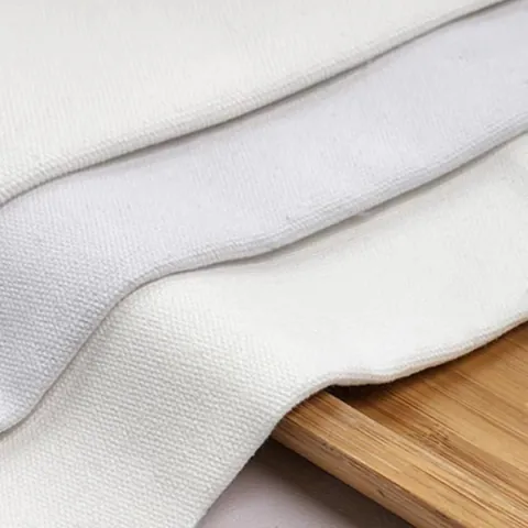 High Density Thickened Cotton Linen Canvas Fabric Plain White Unbleached Material For DIY Bags Sofa Clothing Home Decor