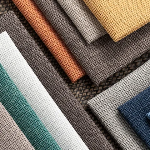 Thickened Polyester Coarse Linen Texture Sofa Fabric For Upholstery Home Decor DIY Sewing Dustproof Tablecloth Bay Window Cushion Cover