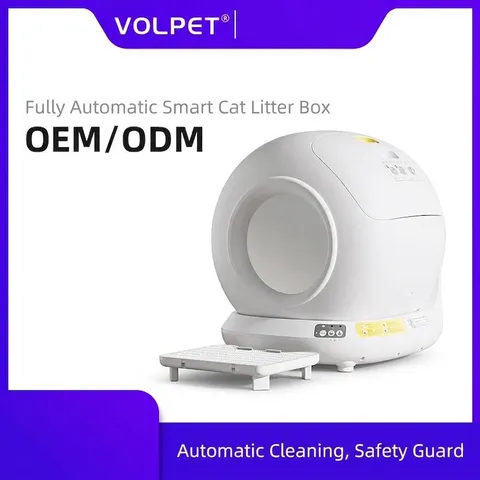 Automatic Intelligent Cat Litter Box Large Enclosed Self Cleaning Cat Toilet App Control Odor Removal Pet Supplies For Adult Cats