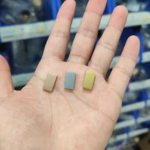 Perles Carrées en Acier Inoxydable Poli Miroir avec Petit Trou Pendentifs Rectangles Géométriques pour Fabrication de Bijoux DIY