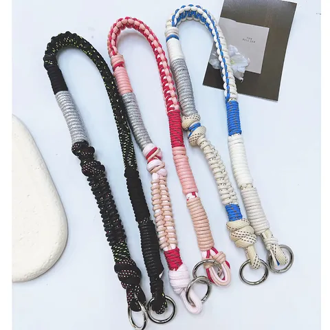 Handgefertigter Gewebter Polycotton Verdickter Umhängetaschengurt Multifunktionales Austauschbares Kamera-Lanyard Für Damen Vielseitiger Gurt