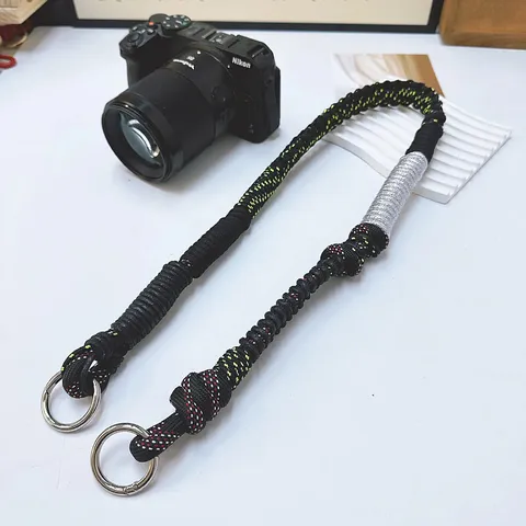 Handgefertigter Gewebter Polycotton Verdickter Umhängetaschengurt Multifunktionales Austauschbares Kamera-Lanyard Für Damen Vielseitiger Gurt