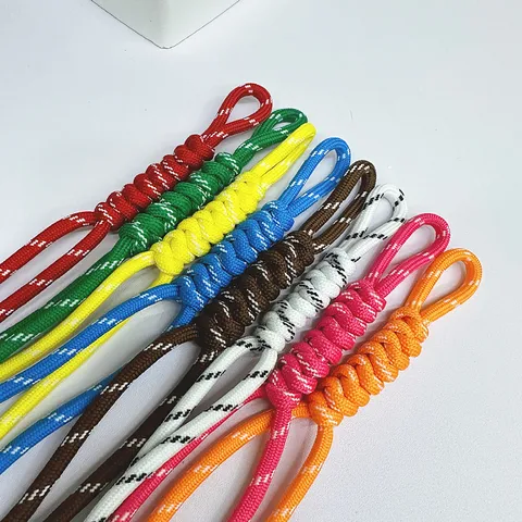 Handwoven Paracord Lanyard Colorful Braided Keychain Strap For Bag Phone Case Key Accessories For Women Men Gift