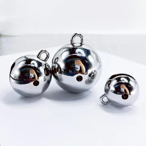 Grote Gepolijste Zinklegering Ronde Bel Hanger Tashanger Voor Handtas Portemonnee Sleutelhanger Accessoire Mode Sieraden