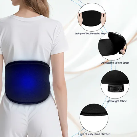 Nylon Wiederverwendbare Gel Kalt Warm Kompresse Für Taille Rücken Schulter Schmerzlinderung Verstellbarer Physiotherapie Gürtel