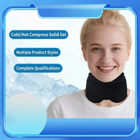 Reusable Shoulder Neck Ice Pack Gel Wrap For Hot Cold Therapy Pain Relief Adjustable Cooling Wrap Shoulder Protector For Neck Stiffness