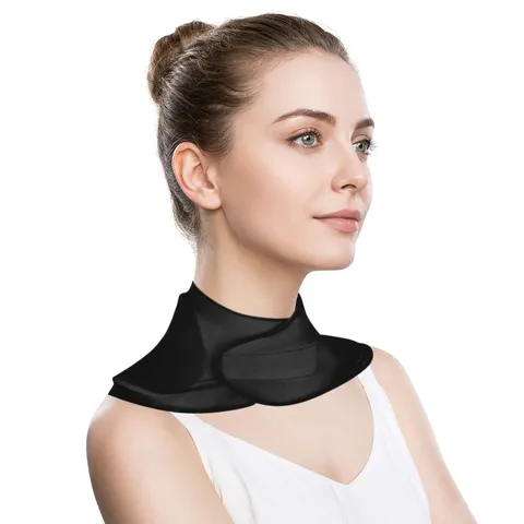 Pack de Glace de Cou en Gel Réutilisable pour Soulagement de Douleur Enveloppement Ergonomique Thérapie par le Froid Collier