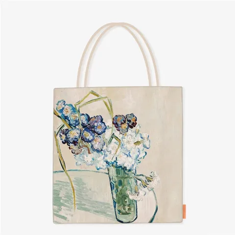 Van Gogh Oil Painting Canvas Tote Bag Famous Art Impressionist Print Shoulder Bag Large Capacity Eco Friendly Shopping Bag For Women Students Daily School Book Bag