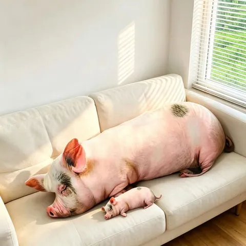 Almohada de Peluche de Cerdito Rosa Realista Juguete de Peluche de Cerdito de Simulación Muñeca de Cerdito Divertida Y Suave Para Regalo de Decoración Del Hogar