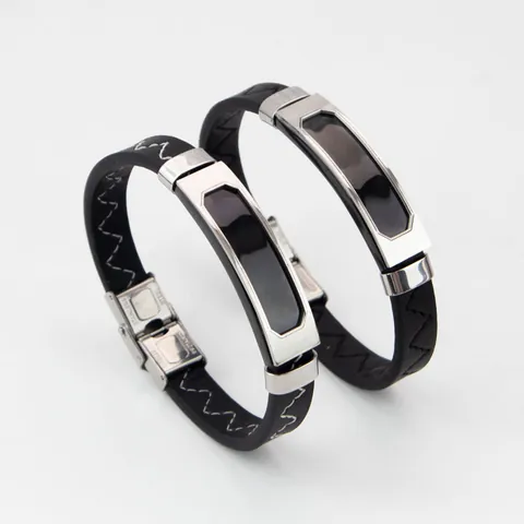 Retro Edelstahl PU-Leder Armband Für Herren Damen Verstellbar DIY Blanko Platte Nähte Punk Mode Schmuck Geschenk
