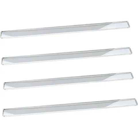 Transparent Acrylic Mahjong Pushers For Board Game Clear Mahjong Tile Alignment Aid Tool Players Accessory