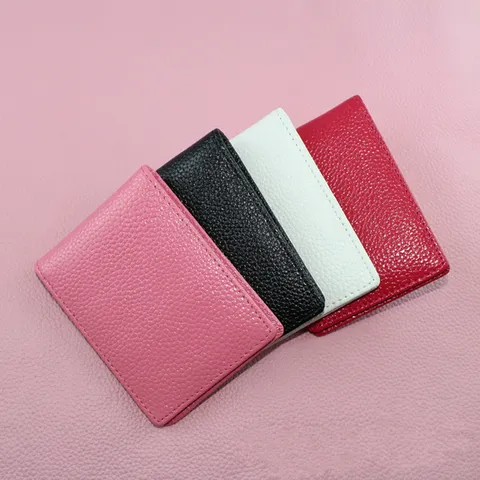 Genuine Leather Driver License Holder Cowhide Litchi Texture Document Case Driving License Card Wallet Minimalist Business Protector