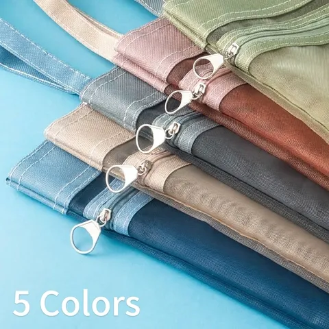 Large Capacity Multi-Functional Double Layer Mesh Document Bag Subject Supplementary Bag Stationery Storage Portable Bag