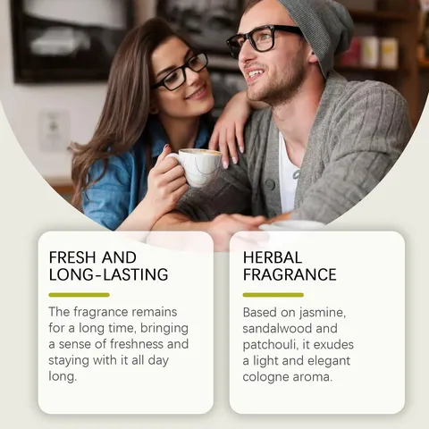 Long Lasting Cologne Perfume Spray For Men Women Fresh Herbal Fragrance Glass Bottle Scent Charming Dating Gift Elegant Classic Fragrance