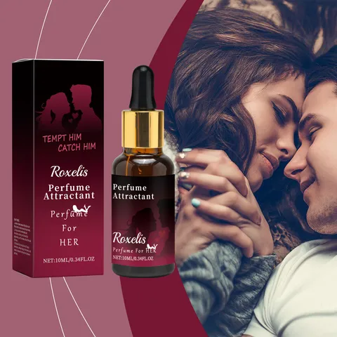 Roxelis Long Lasting Pheromone Attractant Perfume For Women Cologne Essence For Dating Enhance Personal Charm Portable Glass Dropper Bottle Fragrance