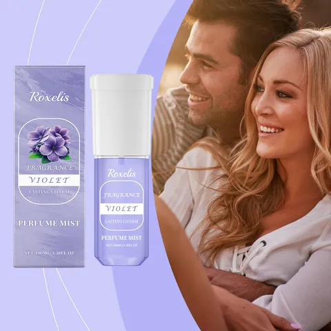 Violet Parfum Mist Langdurige Geur Frisse Elegante Geur Voor Vrouwen Draagbare Paarse Spuitfles Bloemig Houtachtig Aroma