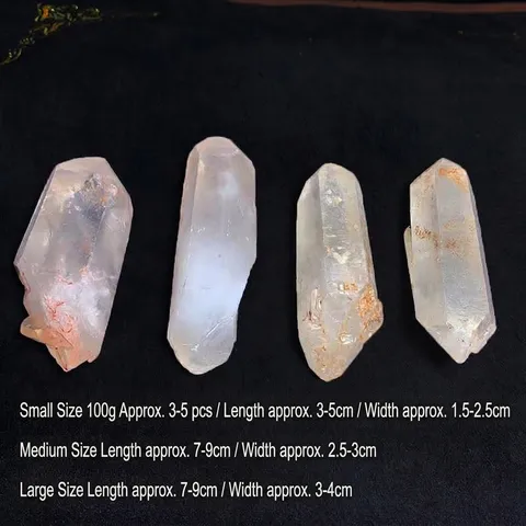 Pointe en Pierre Brute de Quartz Clair Naturel Colonne de Cristal Unique Non Polie Spécimen Minéral pour Décoration Maison Bureau