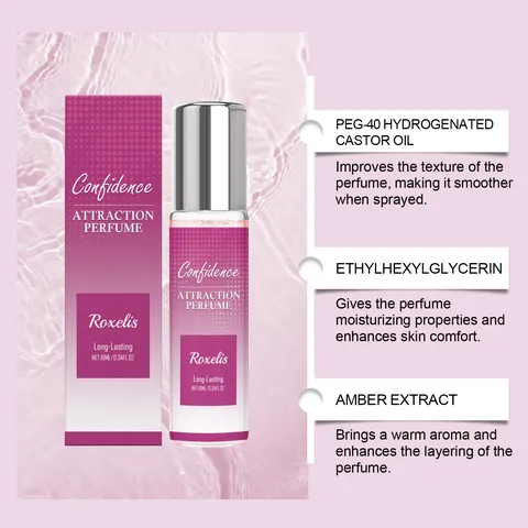 Roxelis Damen Roll-on Parfüm Langanhaltender Frischer Duft Elegantes Vertrauen Anziehungskraft Parfüm Für Verabredungen Täglich Damen Schönheit Geschenk