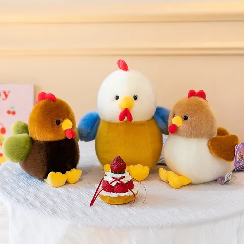 Schattige Gugu Kip Pluche Speelgoed Zachte Knuffel Cartoon Pop Voor Kinderen Home Decoratie Cadeau Meerdere Kleuren Beschikbaar