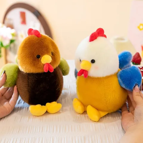 Schattige Gugu Kip Pluche Speelgoed Zachte Knuffel Cartoon Pop Voor Kinderen Home Decoratie Cadeau Meerdere Kleuren Beschikbaar