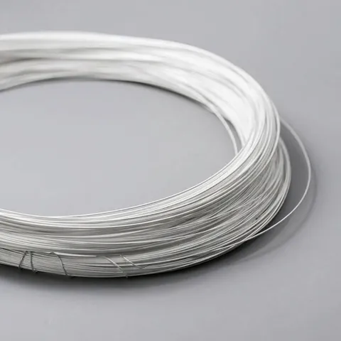 925 Sterling Silver Wire Minimalist Solid Silver Thread For DIY Jewelry Making Bracelet Necklace Accessories Fine Metallic Thread