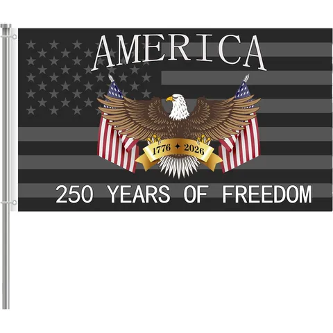 USA 250th Anniversary Garden Flag 1776-2026 America Years Of Freedom Outdoor Decorative Banner For Independence Day Party