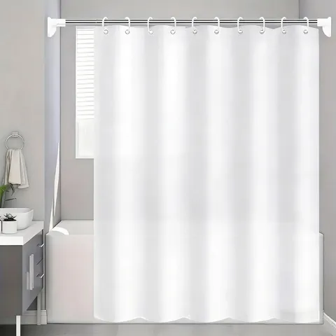 Tropical Monstera Palm Leaf Shower Curtain Waterproof Polyester Fabric Bathroom Decorative Curtain Fresh Green Plant Theme