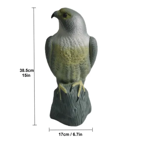 Realistische Simulation Adler Vogelabwehr Statue Garten Hof Outdoor Künstlicher Falke Lockvogel Schädlingsbekämpfung Dekor