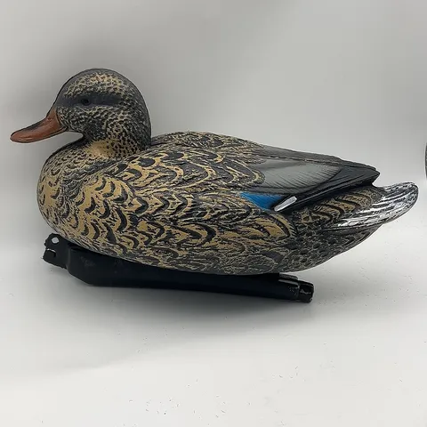 Simulation Outdoor Floating Plastic Duck Mandarin Duck Ornaments Realistic Garden Pond Yard Animal Statues Landscape Decoration For Home Office Yard
