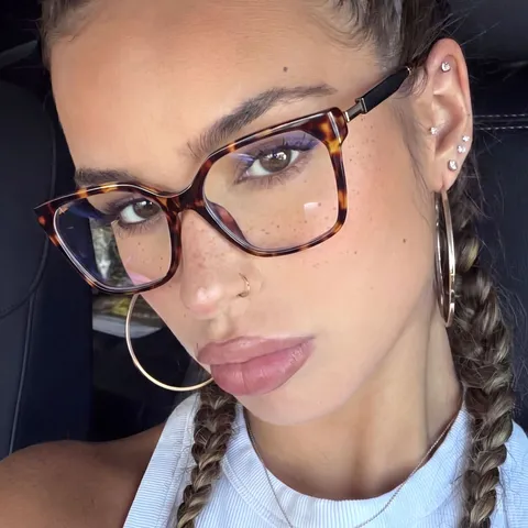 Gafas de Sol Cuadradas Oversized Ojo de Gato Vintage Para Mujer Moda Europea Montura de PC Metal Protección UV400 Gafas de Sol Tendencia