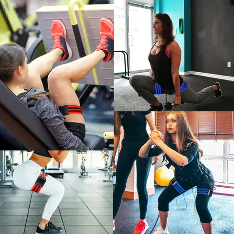 BFR Blood Flow Restriction Training Bands For Muscle Growth Elastic Occlusion Arm Thigh Compression Straps For Bodybuilding Gym Men Women